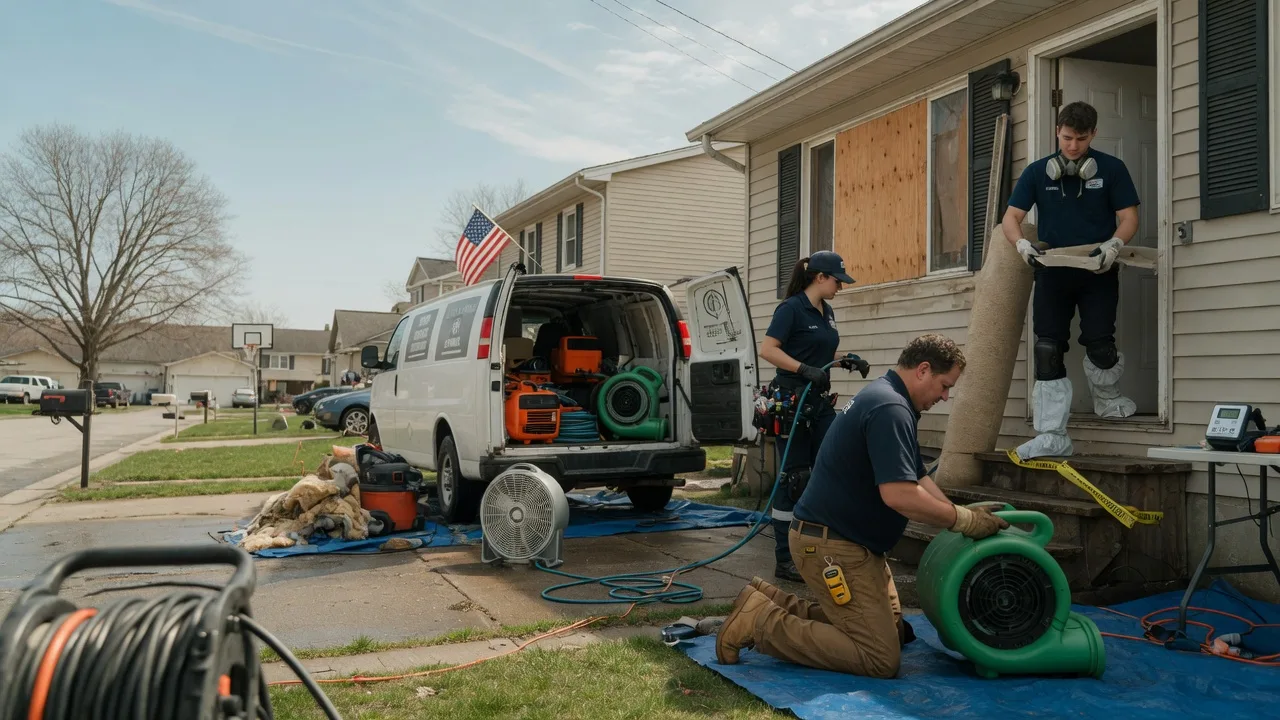 Water Damage Restoration in Ebensburg, PA near me